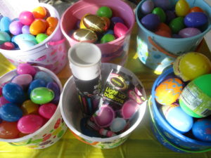 Baskets of Easter glow Party Fun