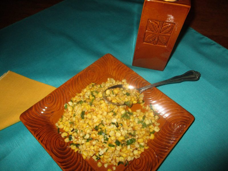 zesty corn salad