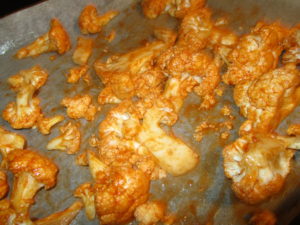 Buffalo cauliflower for top 12 veggies