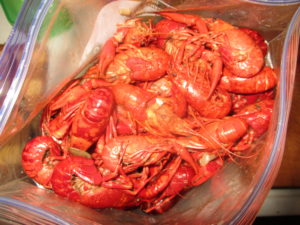 Crawfish for seafood boil