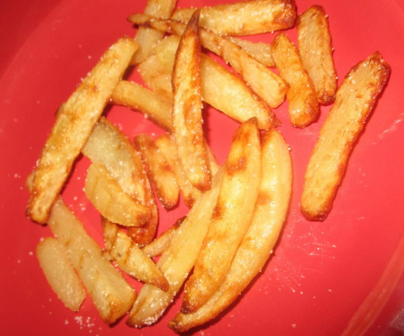 Crispy Air Fryer Sweet Potato Fries - Confessions of a Fit Foodie