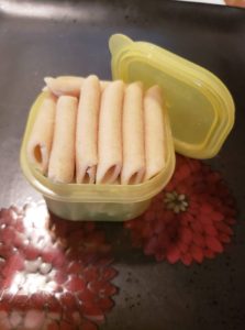 penne pasta container filling hack