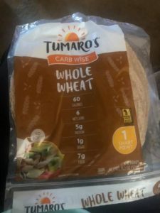 whole wheat pita bread as yellow container bread product