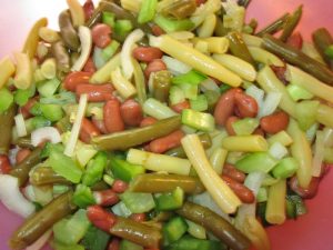 3 bean salad for top 12 veggies