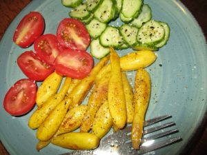 cooked baby summer squash