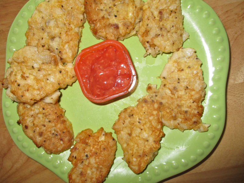 fried fish cakes
