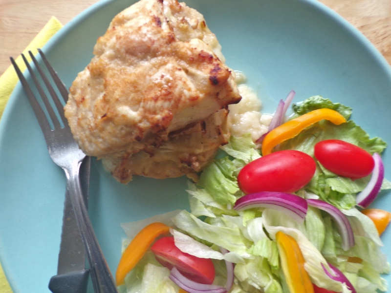 apple walnut brie chicken