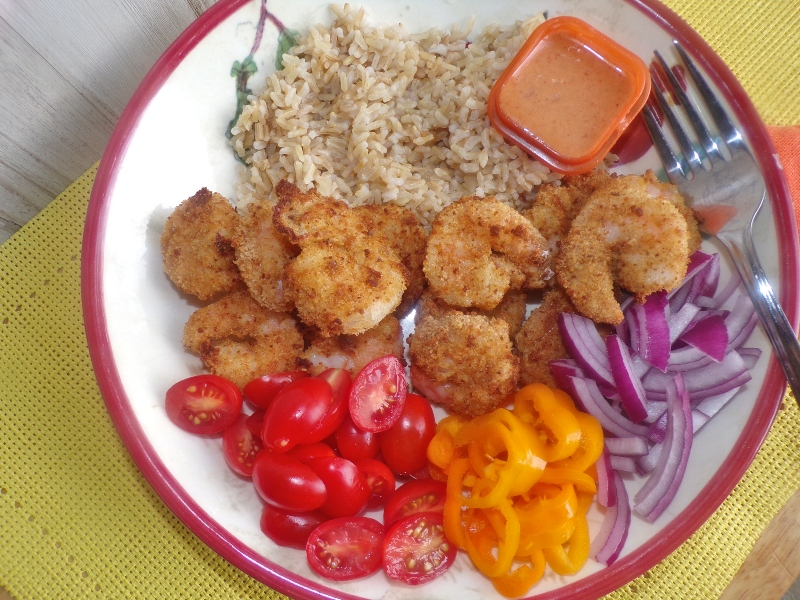 bang bang shrimp rice bowl