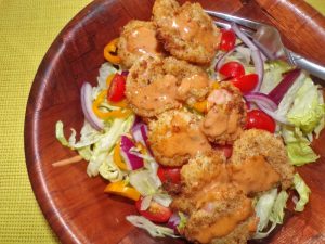 bang bang shrimp bowl salad