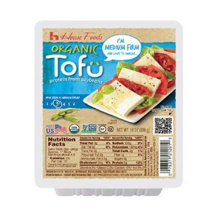 tofu  red container foods
