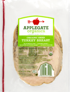 APPLEGATE ORGANICS Organic Herb Turkey Breast, 6 oz