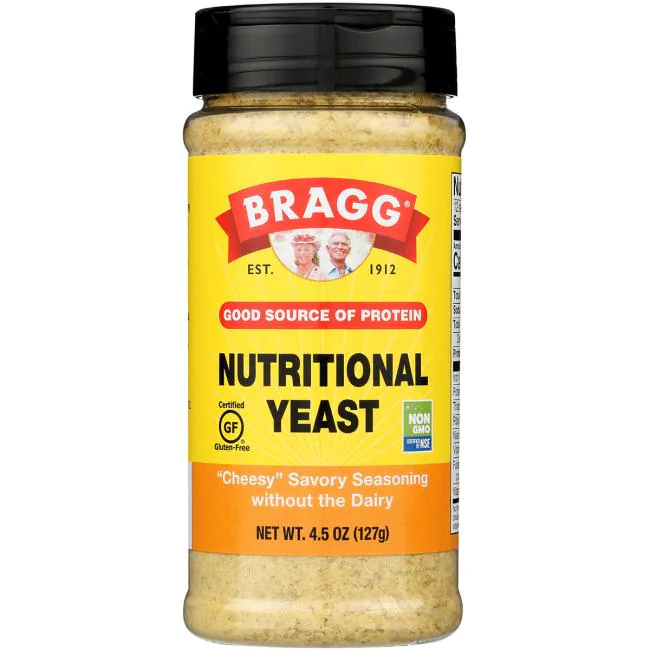 Bragg Nutritional Yeast Seasoning - 4.5 oz canister