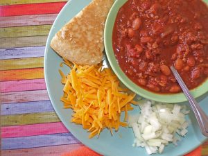 Bowl of chili