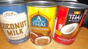 canned coconut milk