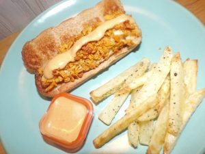 Copycat Chick-fil-a Sandwich and fries