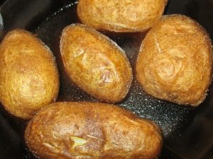 baked potatoes