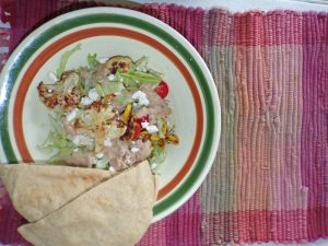 Chicken with Hummus Power Bowl