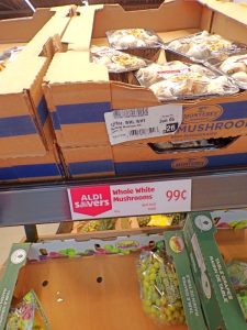 mushrooms for 99 cents