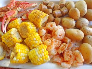 Low country seafood boil