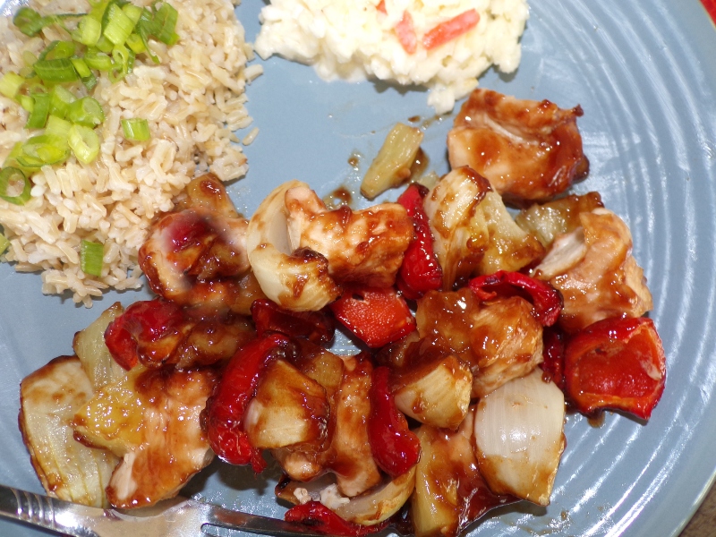 Sheet Pan Sweet and Sour Chicken {Portion Fix/21 Day Fix} - Grandnanny ...