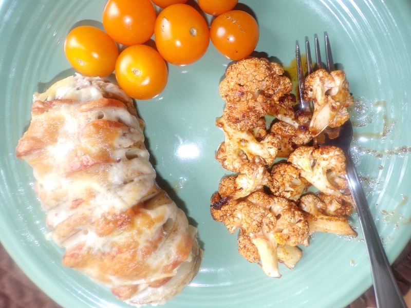 Hasselback Cajun Baked Potato