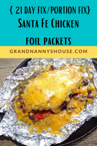 Santa Fe chicken Foil Packets for Mexican Flavors Round-up