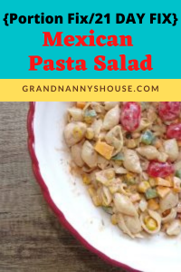 Mexican Pasta Salad for Mexican Flavors Round-up