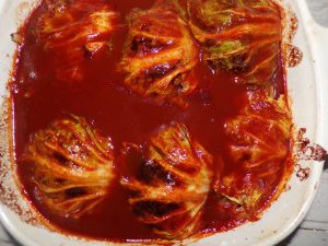 Asian Cabbage Rolls