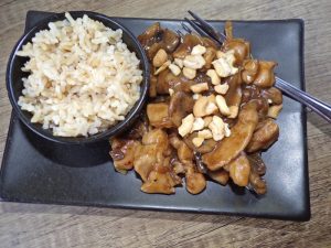 Mushroom Chicken with Brown Sauce